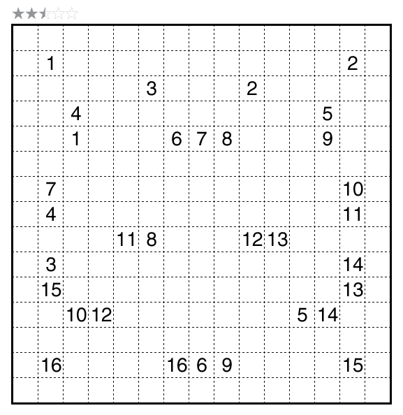 Numberlink by Grant Fikes