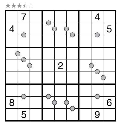 Consectuive Pairs Sudoku by Akash Doulani