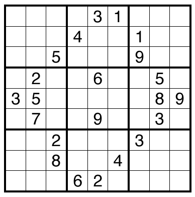 Just One Cell Classic Sudoku by Philip Newman