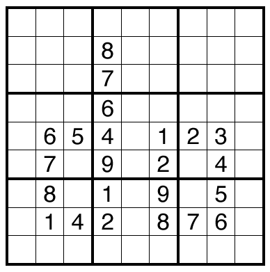 Just One Cell Classic Sudoku by Thomas Snyder