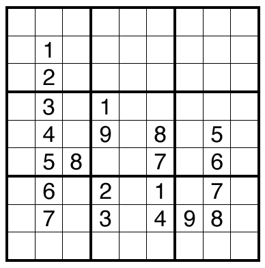 Just One Cell Classic Sudoku by Thomas Snyder