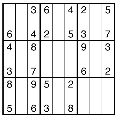 Just One Cell Classic Sudoku by Gliperal