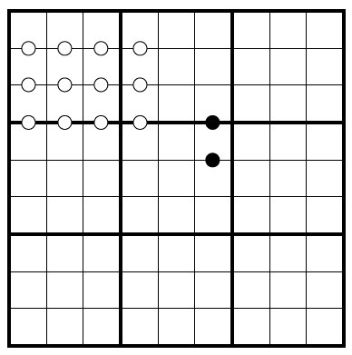 Just One Cell Kropki Pairs Sudoku by Clover