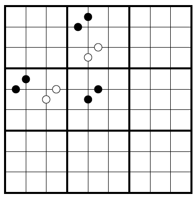 Just One Cell Kropki Pairs Sudoku by Clover