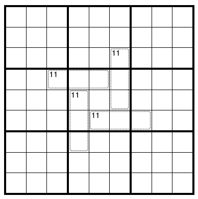 Just One Cell Killer Sudoku by Clover