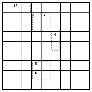 Just One Cell Killer Sudoku by Clover