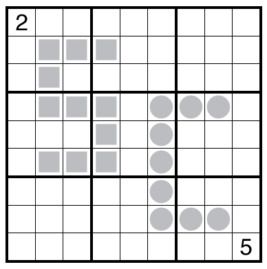 Just One Cell Even/Odd Sudoku by Clover