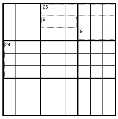 Just One Cell Killer Sudoku by Clover