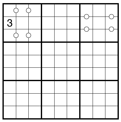 Just One Cell Kropki Pairs Sudoku by Clover