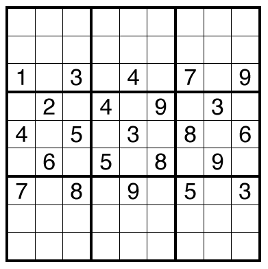 Up/Down Lines Sudoku by Bill Murphy