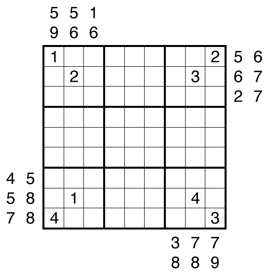 Outside 234 Sudoku by Bill Murphy