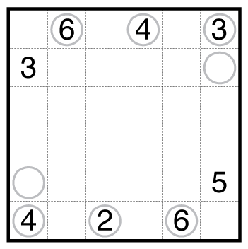 Chaos Construction Sudoku by Clover