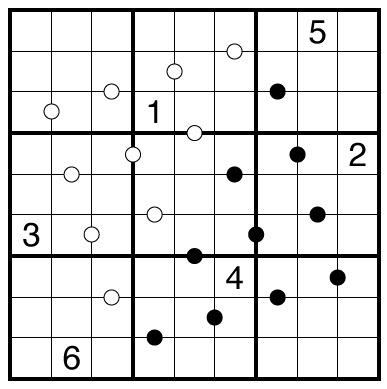 Kropki Pairs Sudoku by Thomas Snyder