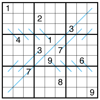 Region Sum Lines Sudoku by Philip Newman