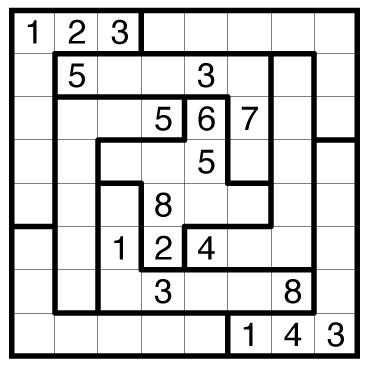 Deficit Sudoku by Clover