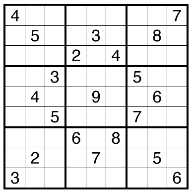 Nonconsecutive Sudoku by Philip Newman