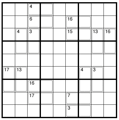 Killer Sudoku by Clover