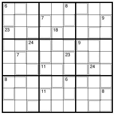 Killer Sudoku by Clover