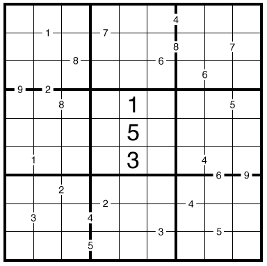 Either/Or Sudoku by Bill Murphy