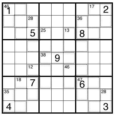 Zone Sudoku by Bill Murphy
