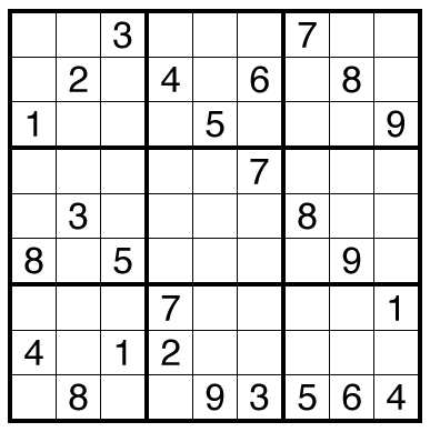 Sudoku by Thomas Snyder