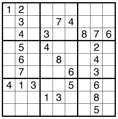 Sudoku by Thomas Snyder