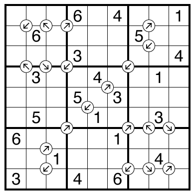 Quad Max Sudoku by Philip Newman
