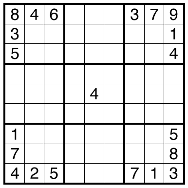Nonconsecutive Sudoku by Bill Murphy