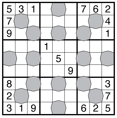 Fortress Sudoku by Bill Murphy