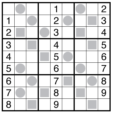 Even/Odd Sudoku by Philip Newman