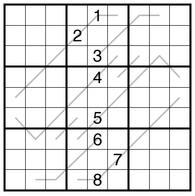 Anti-Knight Palindrome Sudoku by Philip Newman