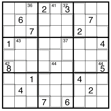 Killer Sudoku by clover!