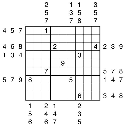 Three's A Crowd Sudoku by Bill Murphy