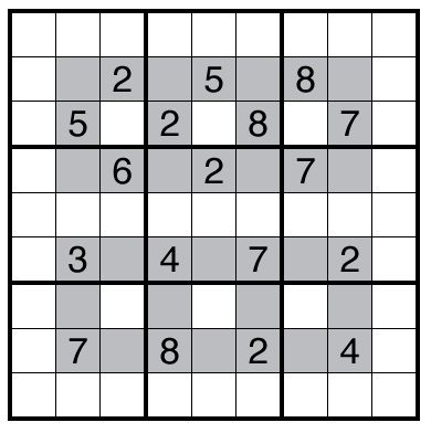 Consecutive Clones Sudoku by Bill Murphy