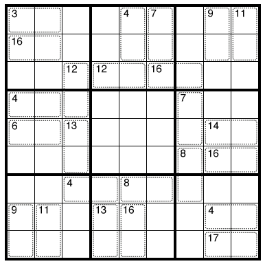 Killer Sudoku by Philip Newman