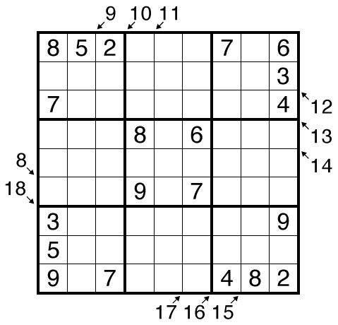 Little Killer Sudoku by Bill Murphy