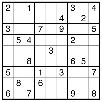 Sudoku by Philip Newman