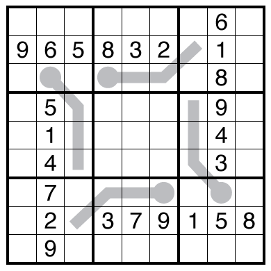 Thermo-Sudoku by Bill Murphy
