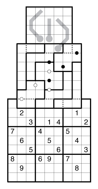 Matryoshka-Thermo-Kropki Pairs Sudoku by Philip Newman