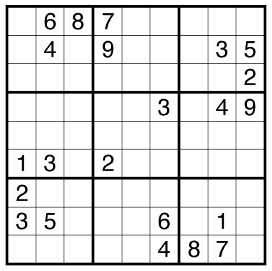 Sudoku by Bill Murphy