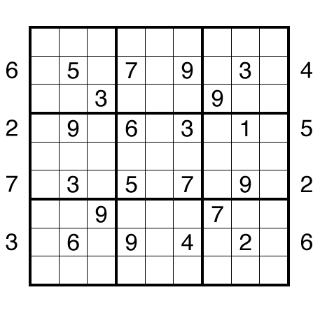 Skyscraper Sudoku by Bill Murphy