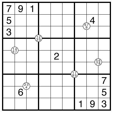 Quadruples Sudoku by clover!