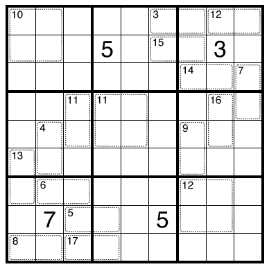 Killer Sudoku by Philip Newman