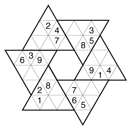 Prague Star Sudoku by Bill Murphy