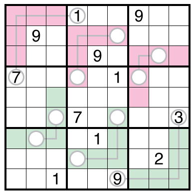 Between Lines Clone Sudoku by clover!
