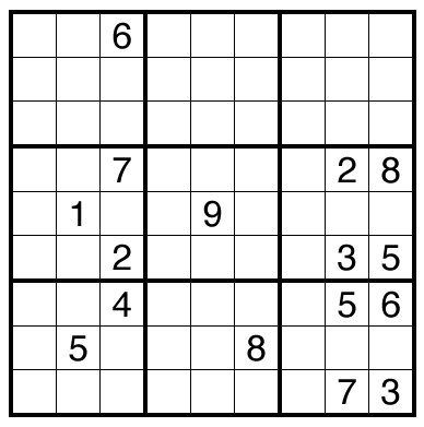 Just One Cell Sudoku