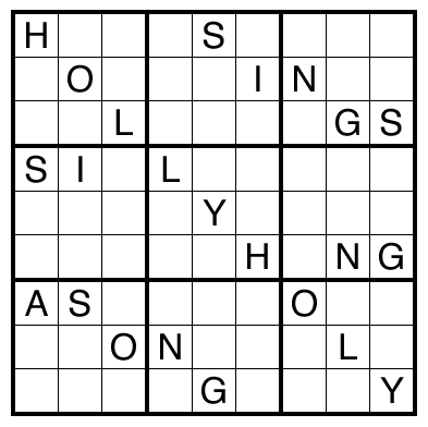Sudoku by Thomas Snyder