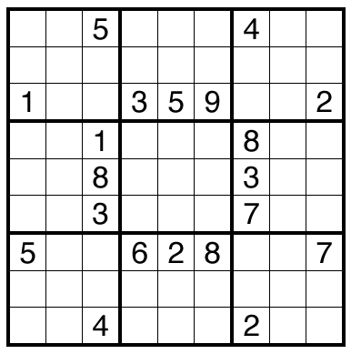 Anti-Kropki Sudoku by Bill Murphy