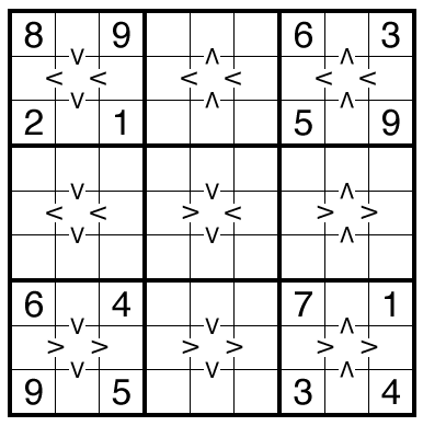 Greater Than Sudoku by clover!