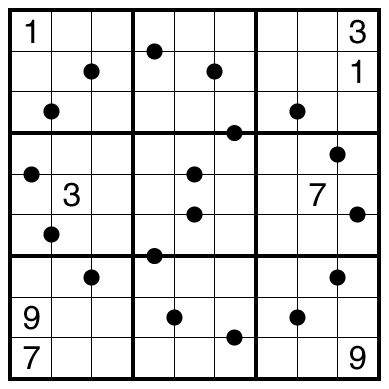 Ratio Pairs Sudoku by Philip Newman